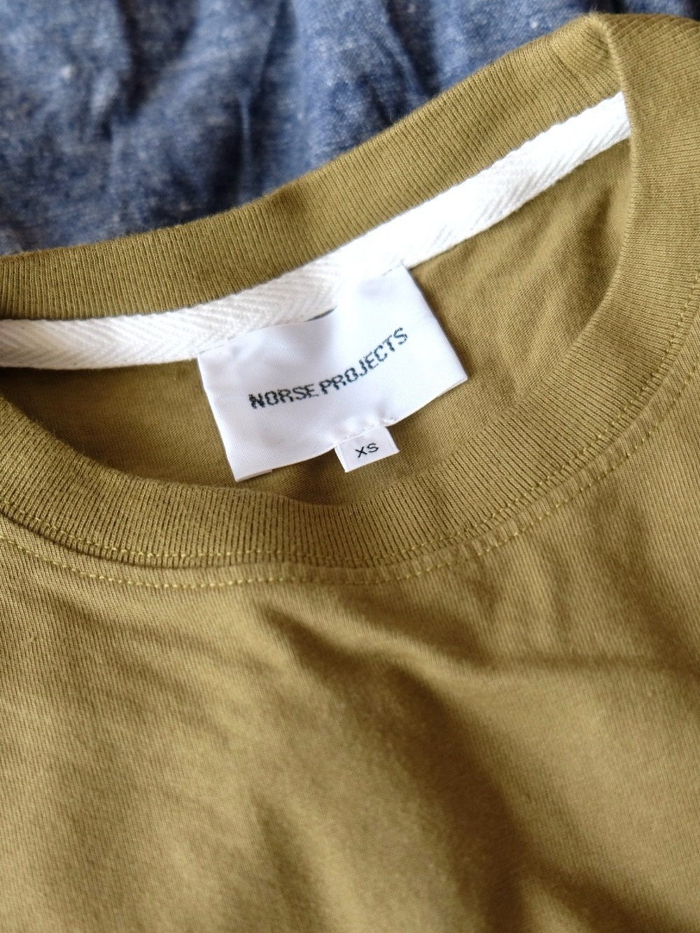 Norse Projects Niels Standard Tee in Warm Brass
